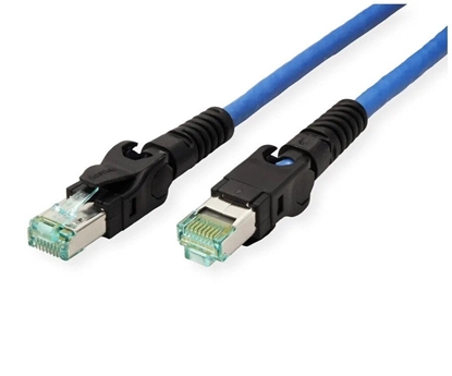 Picture of Kabel krosowy EasyLan VarioBoot Cat.6A, S/FTP, niebieski, 1,5 m