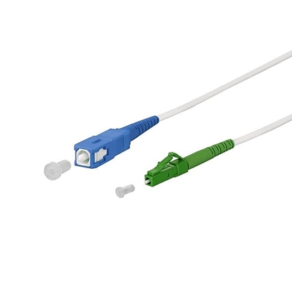 Изображение Kabel krosowy METZ CONNECT OpDAT, SC-S/LC-S APC OS2, 5 m