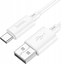 Picture of Kabel USB Hoco USB-A - microUSB 1 m Biay (X88Am white)
