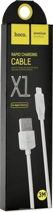 Attēls no Kabel USB Partner Tele.com USB-A - Lightning 3 m Biay (6957531032021)
