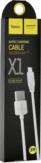 Picture of Kabel USB Partner Tele.com USB-A - Lightning 3 m Biay (6957531032021)