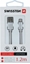 Picture of Kabel USB Sourcing USB-A - Lightning 1.2 m Srebrny (SW-QU-LIGH-3A-1.2M-SI)