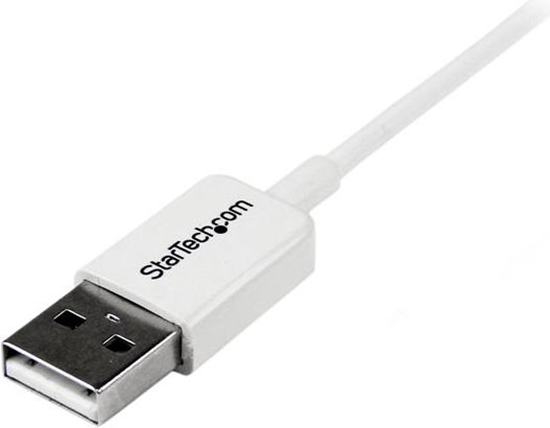 Picture of Kabel USB StarTech USB-A - microUSB 0.5 m Biay (USBPAUB50CMW)