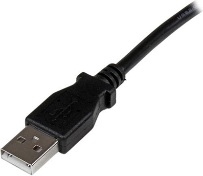 Изображение Kabel USB StarTech USB-A - USB-B 2 m Czarny (USBAB2MR)