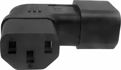 Picture of Kabel zasilajcy PremiumCord Adapter ktowy na stron IEC C13 na IEC C14 naptí 230V, 10A