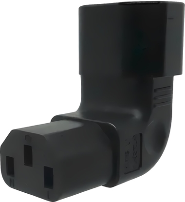Picture of Kabel zasilajcy PremiumCord Adapter pionowy ktowy IEC C13 na IEC C14 naptí 230V, 10A
