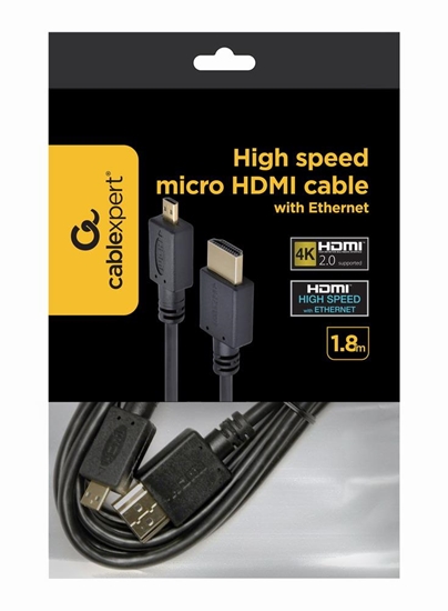Picture of Kabelis Gembird HDMI- micro HDMI 1.8m