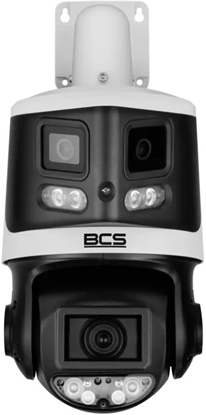 Изображение Kamera IP BCS Kamera IP obrotowa 4Mpx + kamera panoramiczna 8Mpx BCS LINE