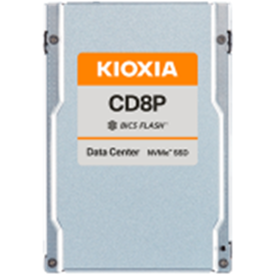 Picture of Dysk SSD CD8P-V 1600GB U.2 NVMe Gen.5 1x4 DWPD 3 3D TLC BiCS Flash Data Center NVMe non-SED SIE PLP