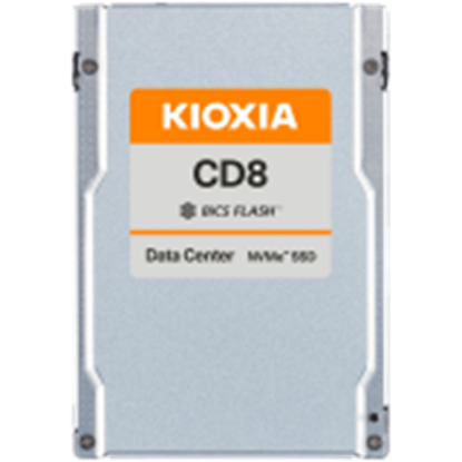 Attēls no Dysk SSD CD8-V 6400GB U.2 NVMe Gen.4 1x4 DWPD 3 3D TLC BiCS Flash Data Center NVMe non-SED SIE PLP