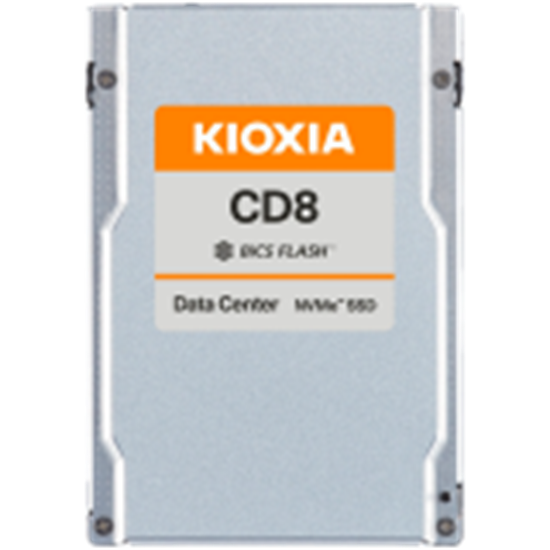 Picture of Dysk SSD CD8-V 6400GB U.2 NVMe Gen.4 1x4 DWPD 3 3D TLC BiCS Flash Data Center NVMe non-SED SIE PLP