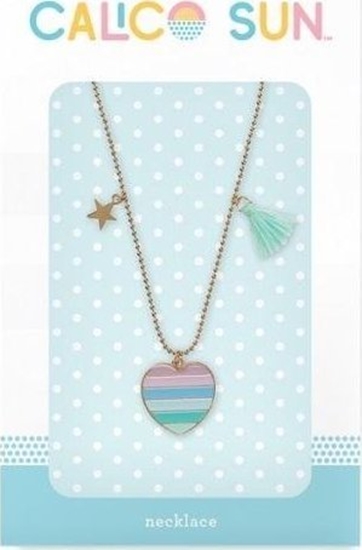 Picture of Kolorowe Baloniki Naszyjnik Carrie - Serce