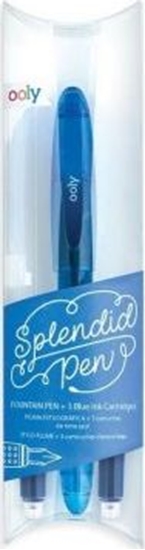 Picture of Kolorowe Baloniki Pióro wieczne Splendid niebieskie + 3 naboje