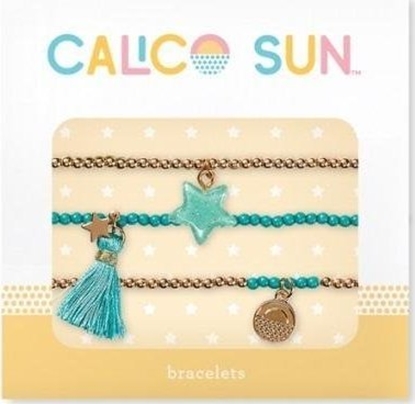 Attēls no Kolorowe Baloniki Zestaw Bransoletek Sophia - Gwiazdka 3szt.