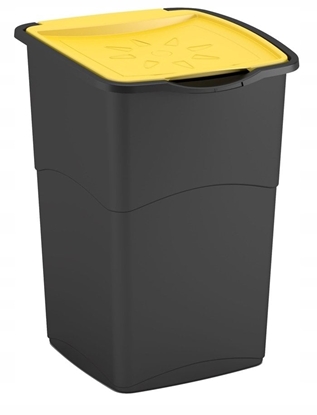 Изображение Kosz na mieci Keter KOSZ NA MIECI 'KORAL BIN' 47L /Czarny/ /Zielony
