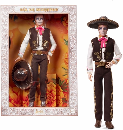 Attēls no Lalka Barbie Mattel Signature Ken Dia De Muertos 2025 (JBJ06)