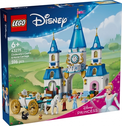 Picture of LEGO Disney Zamek Kopciuszka i powóz (43275)