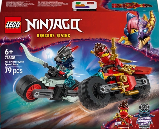 Picture of LEGO NINJAGO 71838 Kai's Motorcycle Speed Race