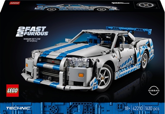 Picture of LEGO TECHNIC 42210 2 Fast 2 Furious Nissan Skyline GT-R (R34) (Boj. iepak.)