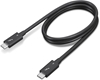 Picture of Lenovo 4X91K16968 Thunderbolt cable 0.7 m 40 Gbit/s Black