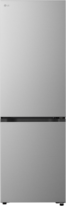 Attēls no LG Refrigerator | GBBSJ10EPY | Energy efficiency class E | Free standing | Combi | Height 186 cm | No Frost system | Fridge net capacity 220 L | Freezer net capacity 113 L | Display | 35 dB | Prime Silver