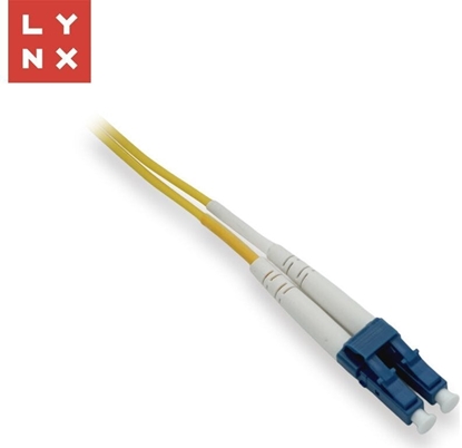 Изображение LYNX duplexní patch kabel SM, OS2, LC/LC, 9/125µm, 10m