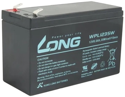 Picture of LONG baterie 12V 8,5Ah F2 HighRate LongLife 9 let (WPL1235W)