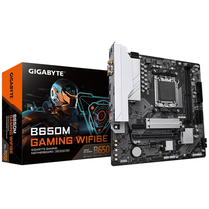Attēls no Mainboard|GIGABYTE|AMD B650|SAM5|Micro-ATX|Memory DDR5|B650MGAMINGWIFI6E1.4