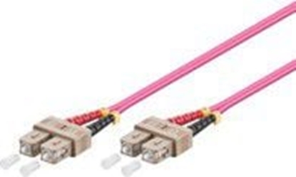 Attēls no MicroConnect Patchcord wiatowdowy SC/UPC-SC/UPC, 50/125 OM4, 1m (FIB222001-4)