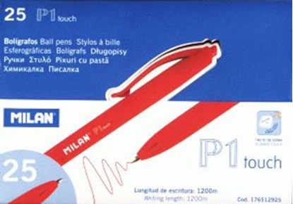 Picture of Milan Dugopis czerwony P1 Rubber Touch