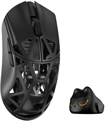 Attēls no Mysz WLMouse Beast X Mini Pro Solid Sides Gaming Maus, Omron Optical Switches - czarny