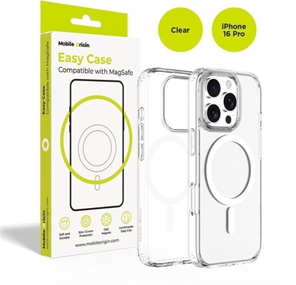 Изображение Mobile Origin Hybrid MagSafe Case, clear - iPhone 16 Pro