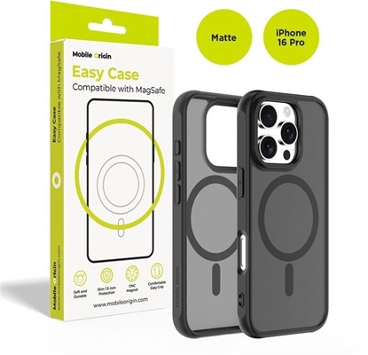 Изображение Mobile Origin Hybrid MagSafe Case, matte black - iPhone 16 Pro