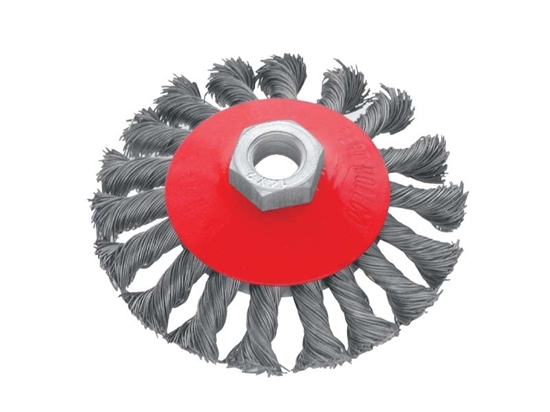 Изображение Modeco Szczotka druciana tarczowa to szlifierki 115mm (MN-69-121)