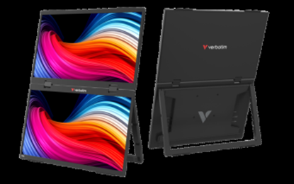 Attēls no Monitors Verbatim Dual Portable Monitor 15.6 FHD