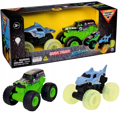 Picture of Monster Jam 1:43 Glowing Light 2 Pack
