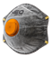 Picture of Neo Pómaska przeciwpyowe z aktywnym wglem FFP2 z zaworem 3szt. (97-301)