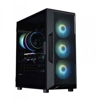 Picture of Obudowa I3 NEO V2 Mid Tower ARGB fan x4 czarna