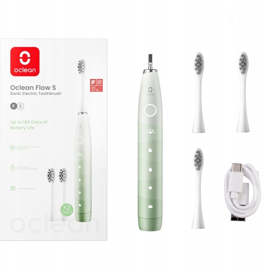Picture of Oclean Electric Toothbrush Flow S Green