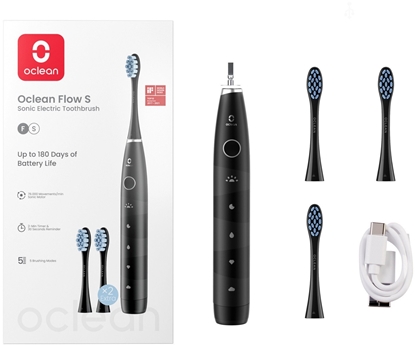 Picture of OCLEAN SZCZOTECZKA FLOWS S CZARNY