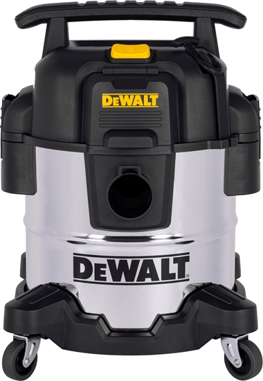 Изображение Odkurzacz przemysowy Dewalt Odkurzacz na mokro/sucho DXV20SPTA 20L 1050W PTA kPa 15 stal szczotkowana