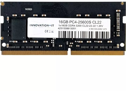 Изображение Pami do laptopa Innovation IT 3200 16GB SO CL22-22-22 1.2V 8-Chip