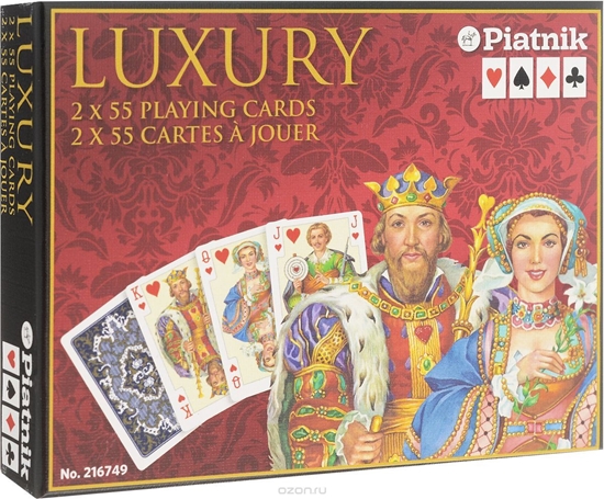 Изображение Piatnik Karty Lux 2 Talie Luxury - 2167