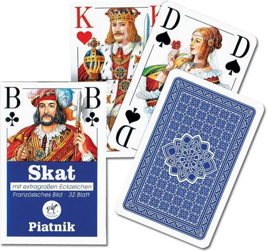 Изображение Piatnik Karty skat 1 'Skat (talia od siódemek)' PIATNIK - 77160