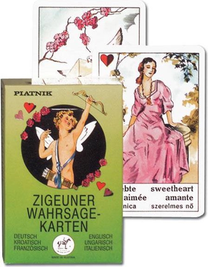 Изображение Piatnik Karty tarot 'Wróby cygaskie' (77225)