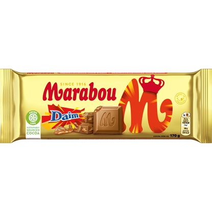 Picture of Piena šokolāde MARABOU Daim, 170 g