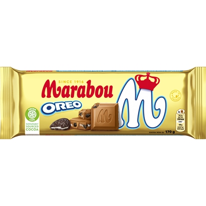Picture of Piena šokolāde MARABOU Oreo, 170 g