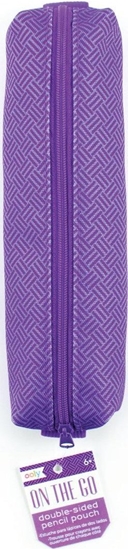 Picture of Piórnik Kolorowe Baloniki Piórnik dwustronny fioletowy
