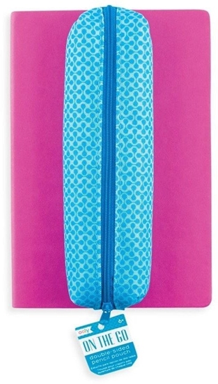 Изображение Piórnik Kolorowe Baloniki Piórnik dwustronny niebieski