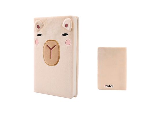 Picture of Plīša Dienasgrāmata Itotal CAPYBARA